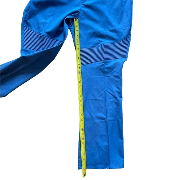 Rant Ceil Blue Medical Scrubs Pants with Moto design. Size XL - Picture 9 of 11